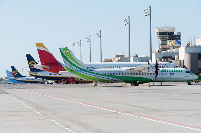 España alcanza en julio los 10,3 millones de pasajeros aéreos internacionales, un 11,5% más que hace un año