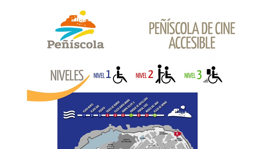 Ruta turística accesible «Peñíscola de cine»