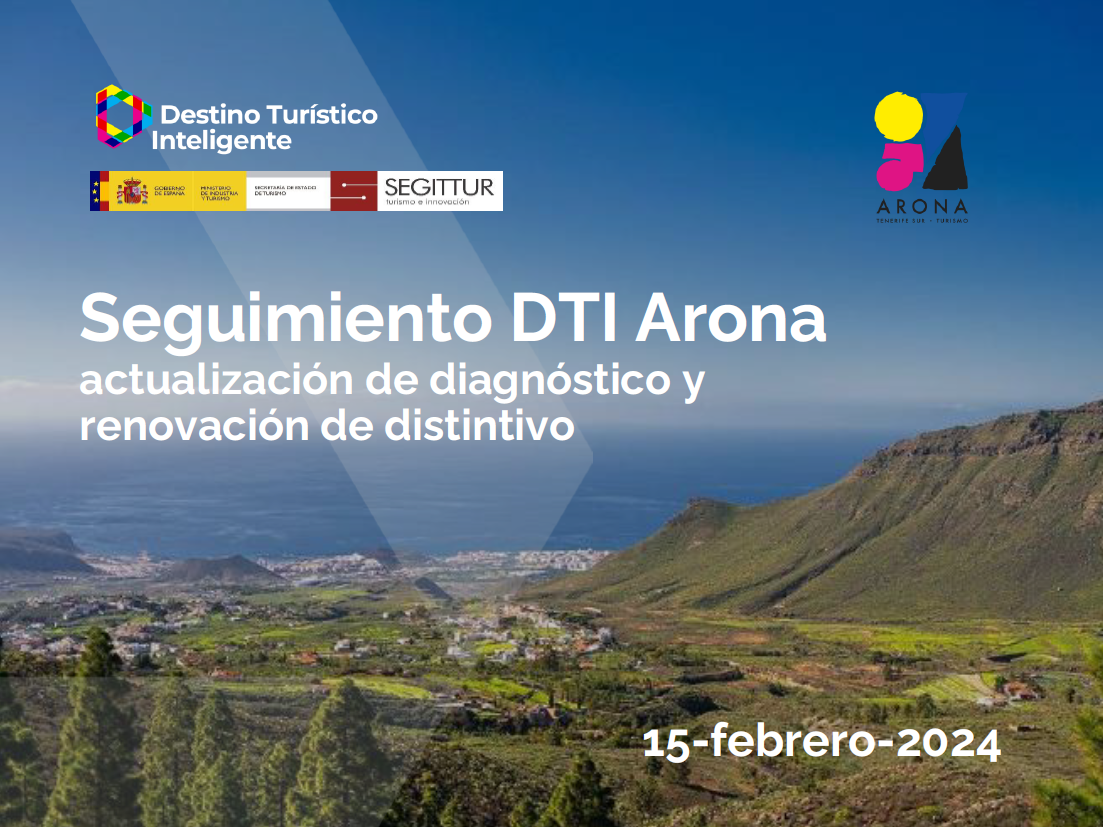  El Ayuntamiento de Arona inicia el proceso de seguimiento de su informe diagnóstico Destino Turístico Inteligente