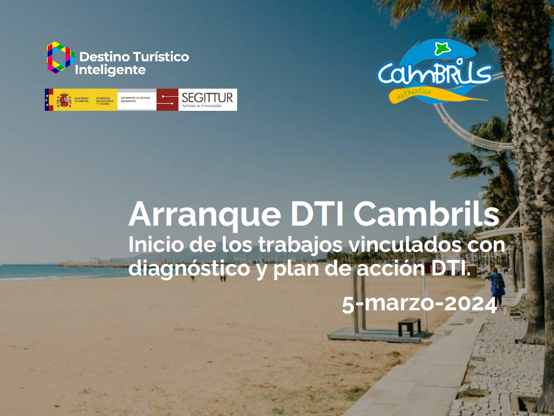 El Ayuntamiento de Cambrils da los primeros pasos para su conversión en Destino Turístico Inteligente