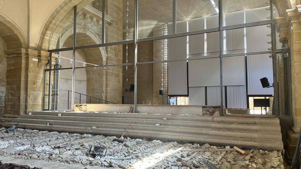 Con el Auditorio de San Francisco se inician las obras del Plan Territorial de Sostenibilidad Turística en Baeza