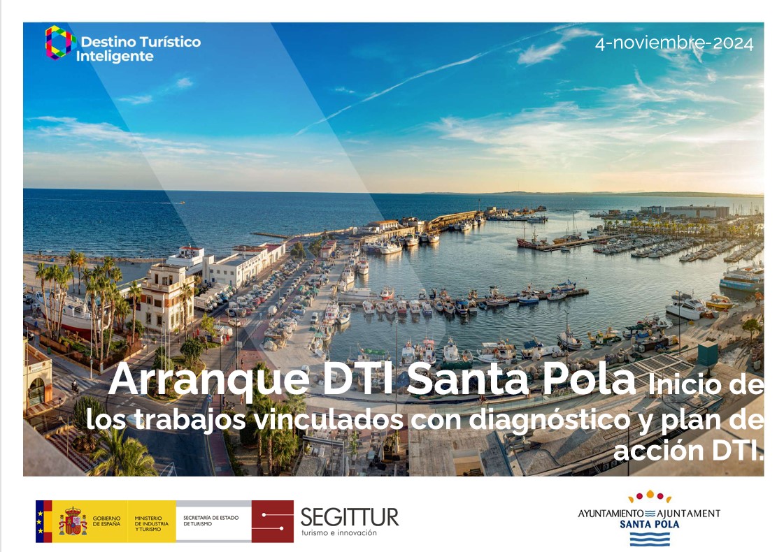 Santa Pola da los primeros pasos para su conversión en Destino Turístico Inteligente