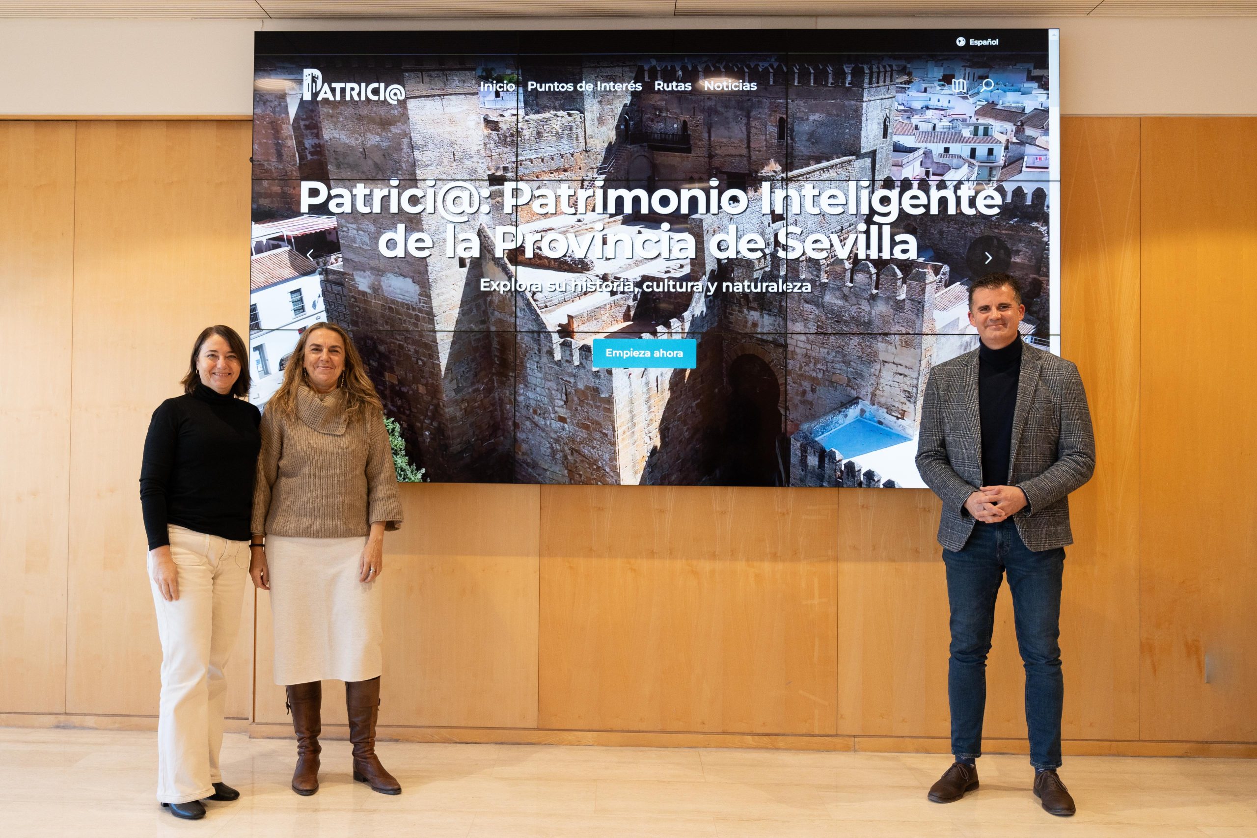 La Diputación de Sevilla presenta ‘Patrici@’, una innovadora plataforma para promover la riqueza cultural y turística de la provincia