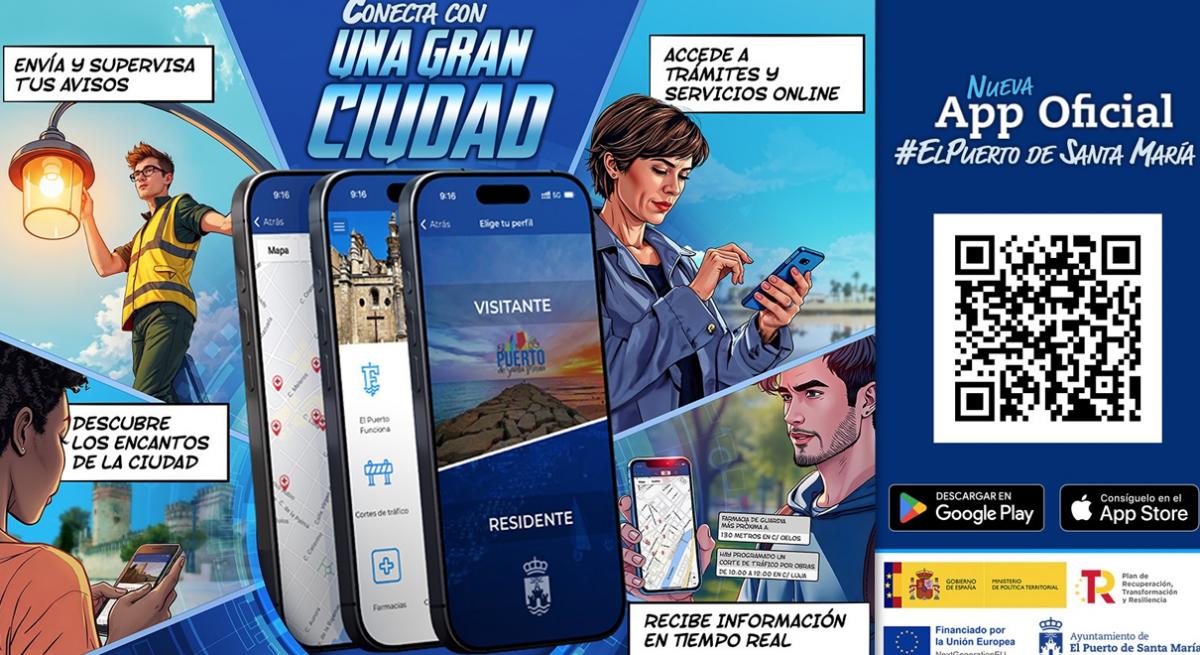 El Puerto de Santa María estrena nueva App de Ciudad para residentes y visitantes