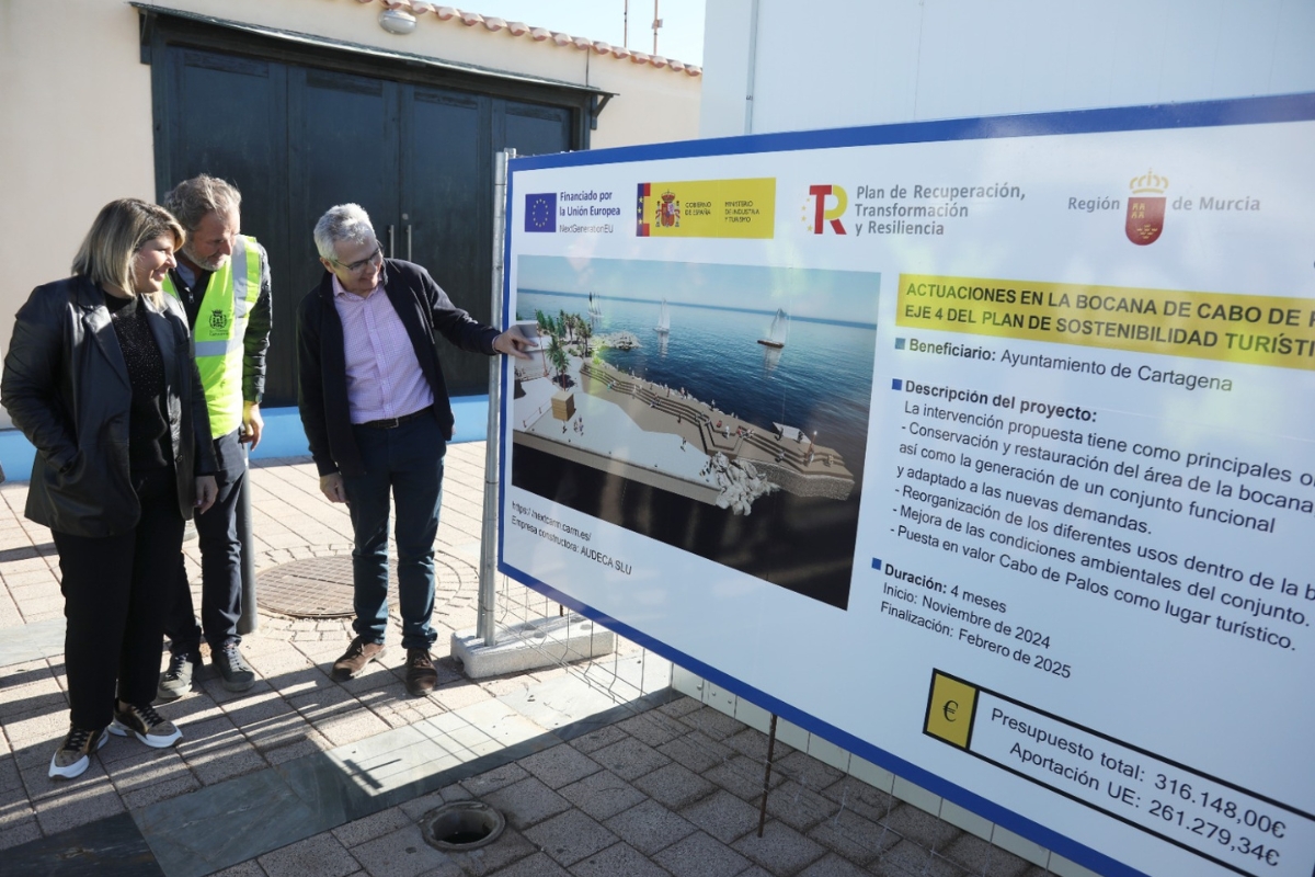 El Ayuntamiento de Cartagena está ejecutando más de 4 millones de euros para mejorar la calidad y sostenibilidad turística