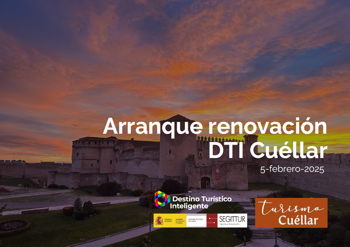 Cuéllar inicia el proceso de renovación de su diagnóstico Destino Turístico Inteligente y renovación del distintivo DTI adherido